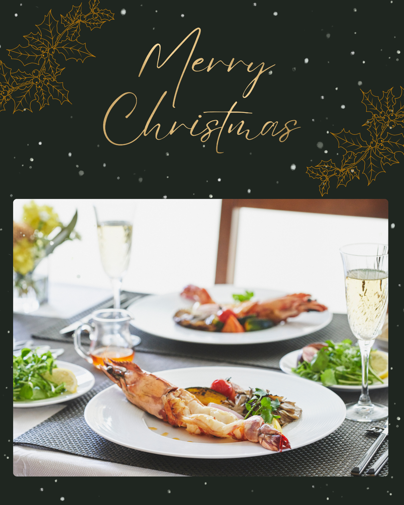 クリスマスは“おうちレストラン”気分で。