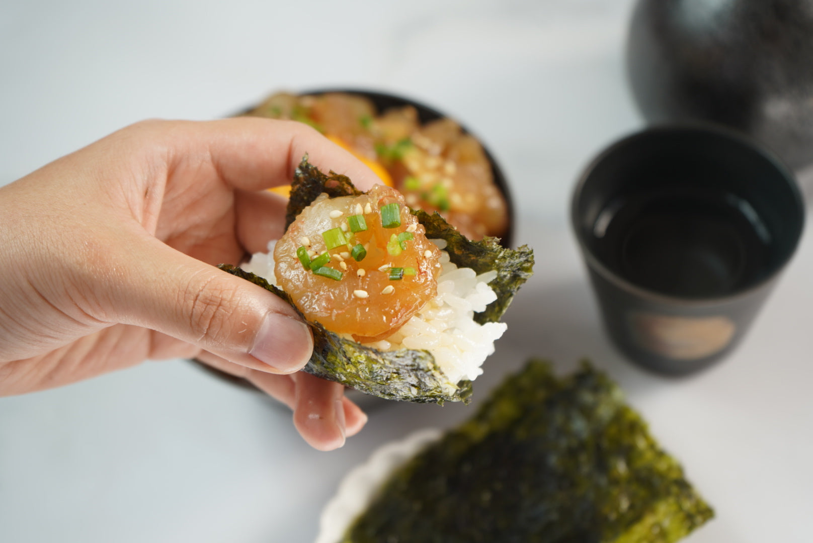 手が汚れず、まるごと食べられる