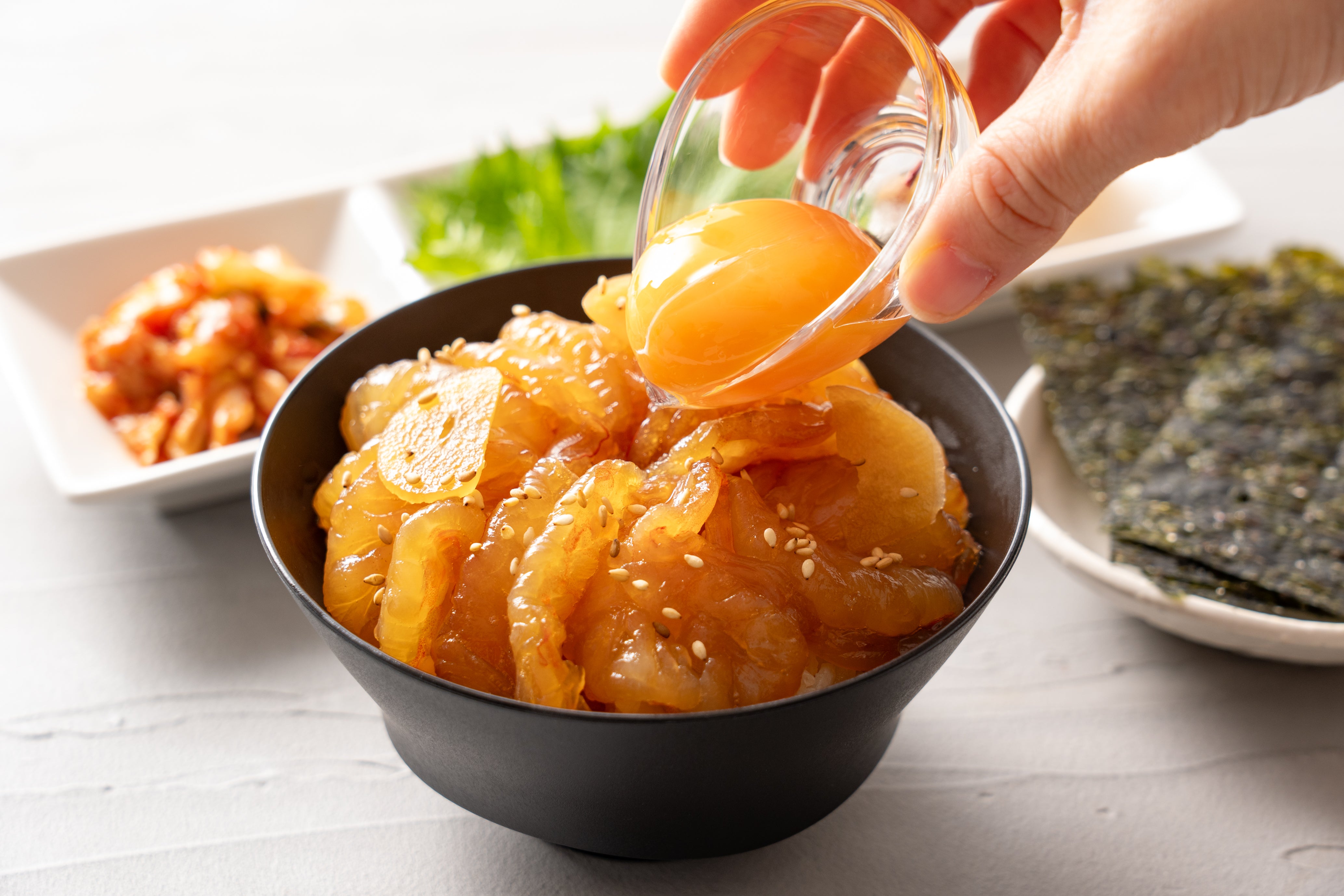 アツアツのご飯と合わせて