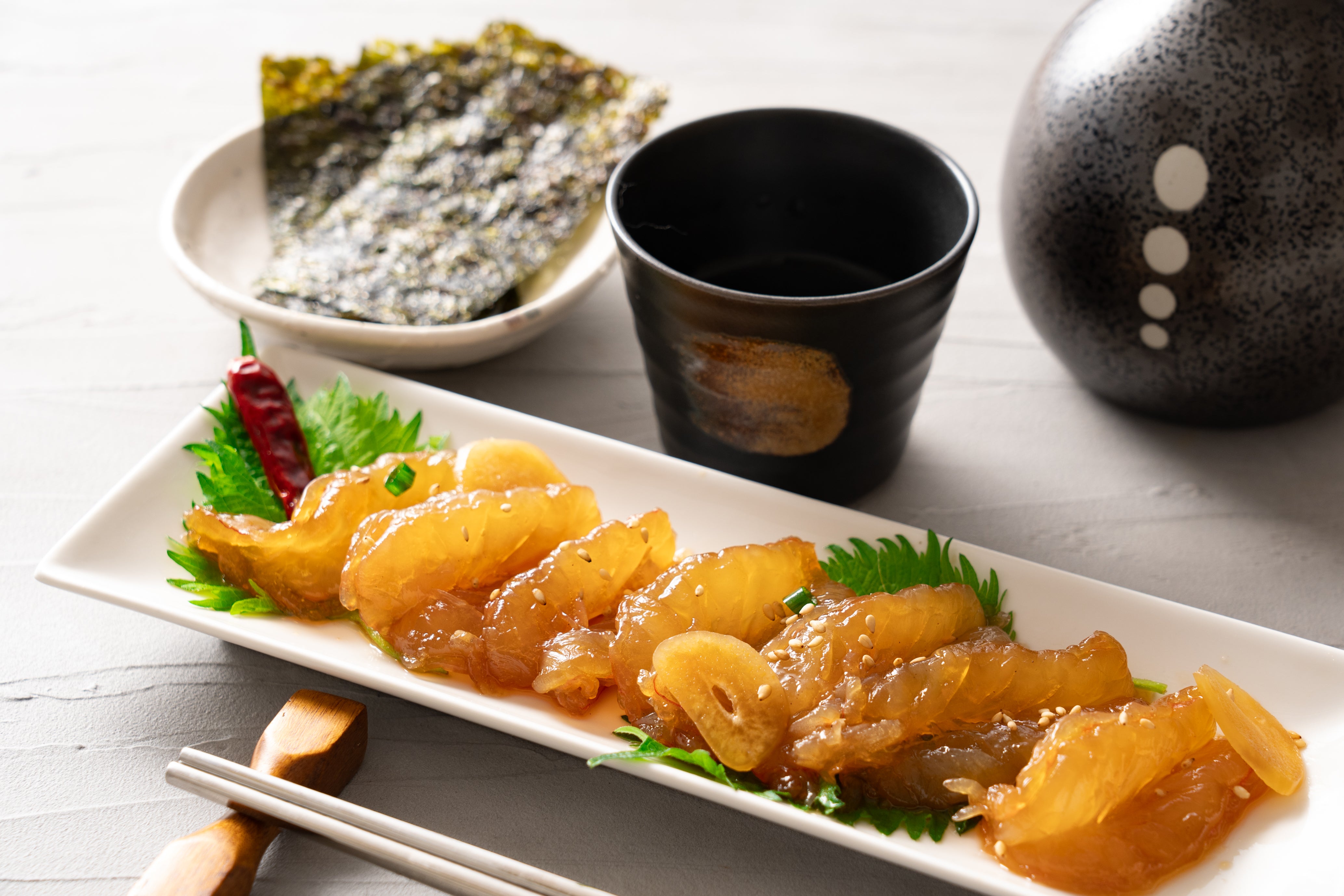 海老の美味しさを引き立てる風味