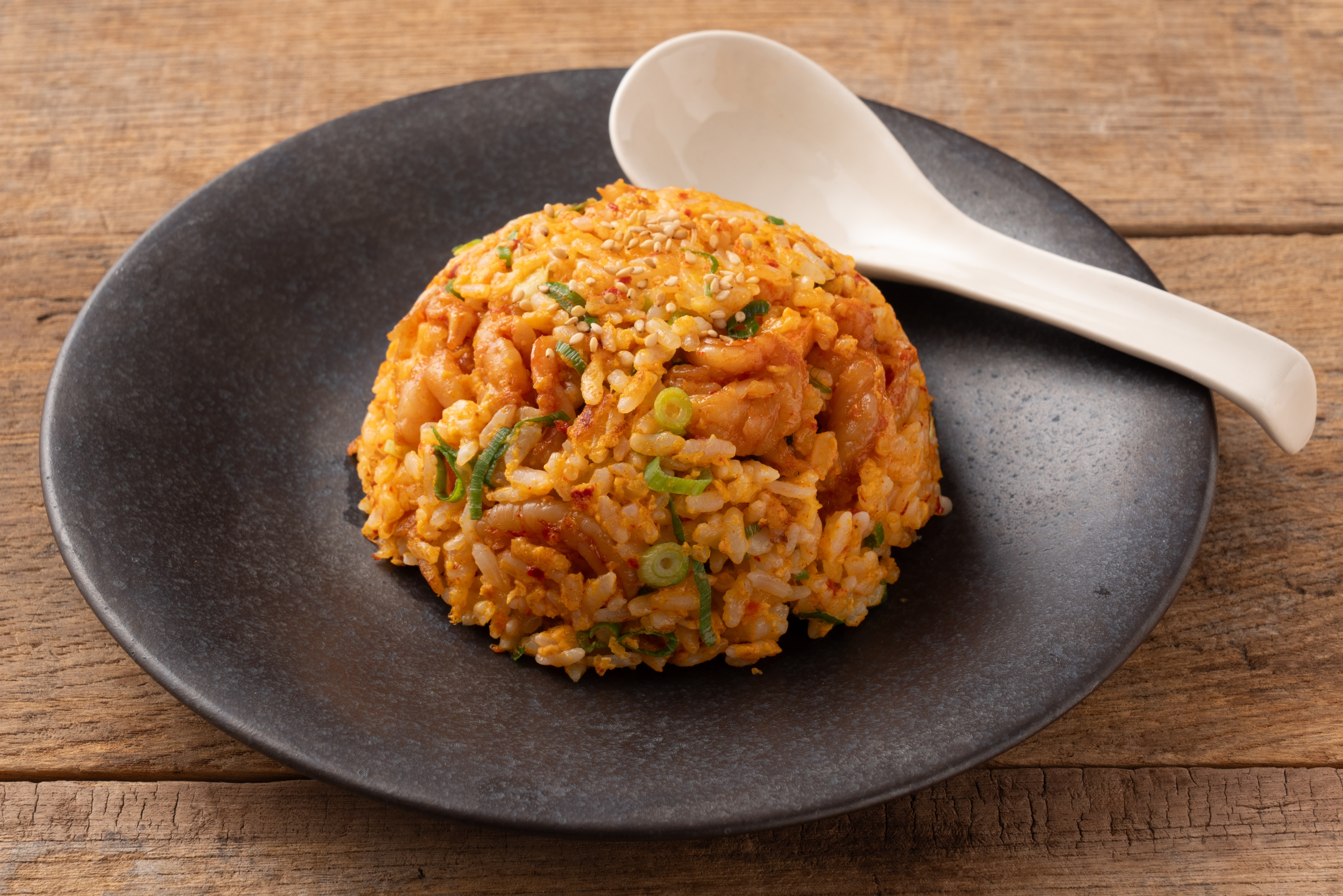 海老キムチ炒飯