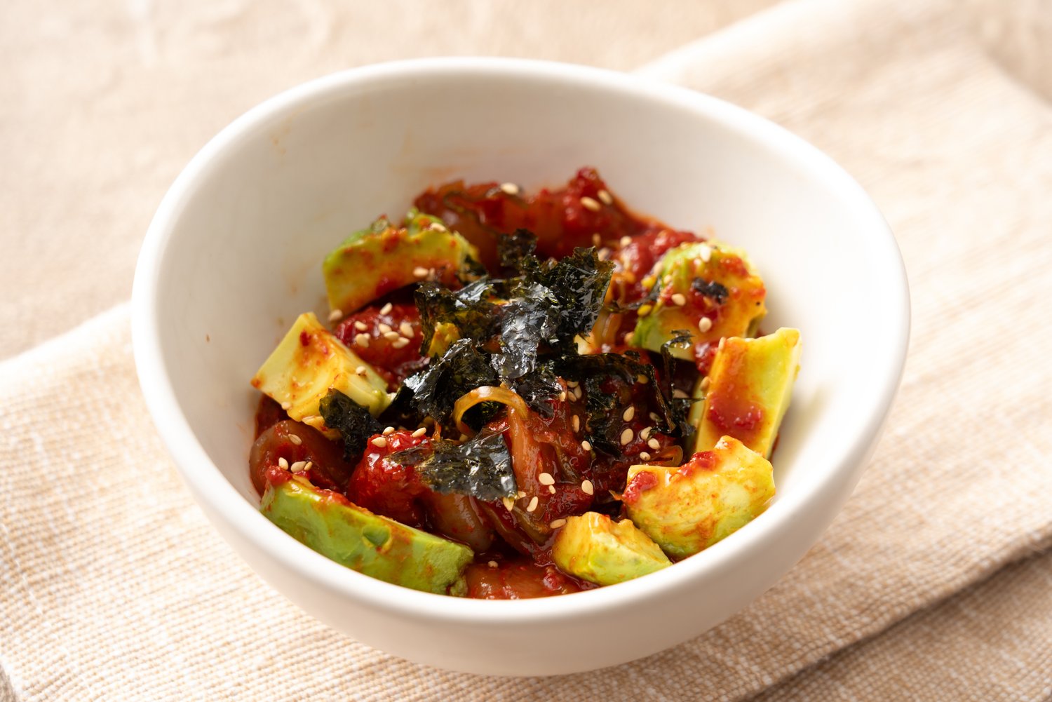 アボカド生海老キムチ