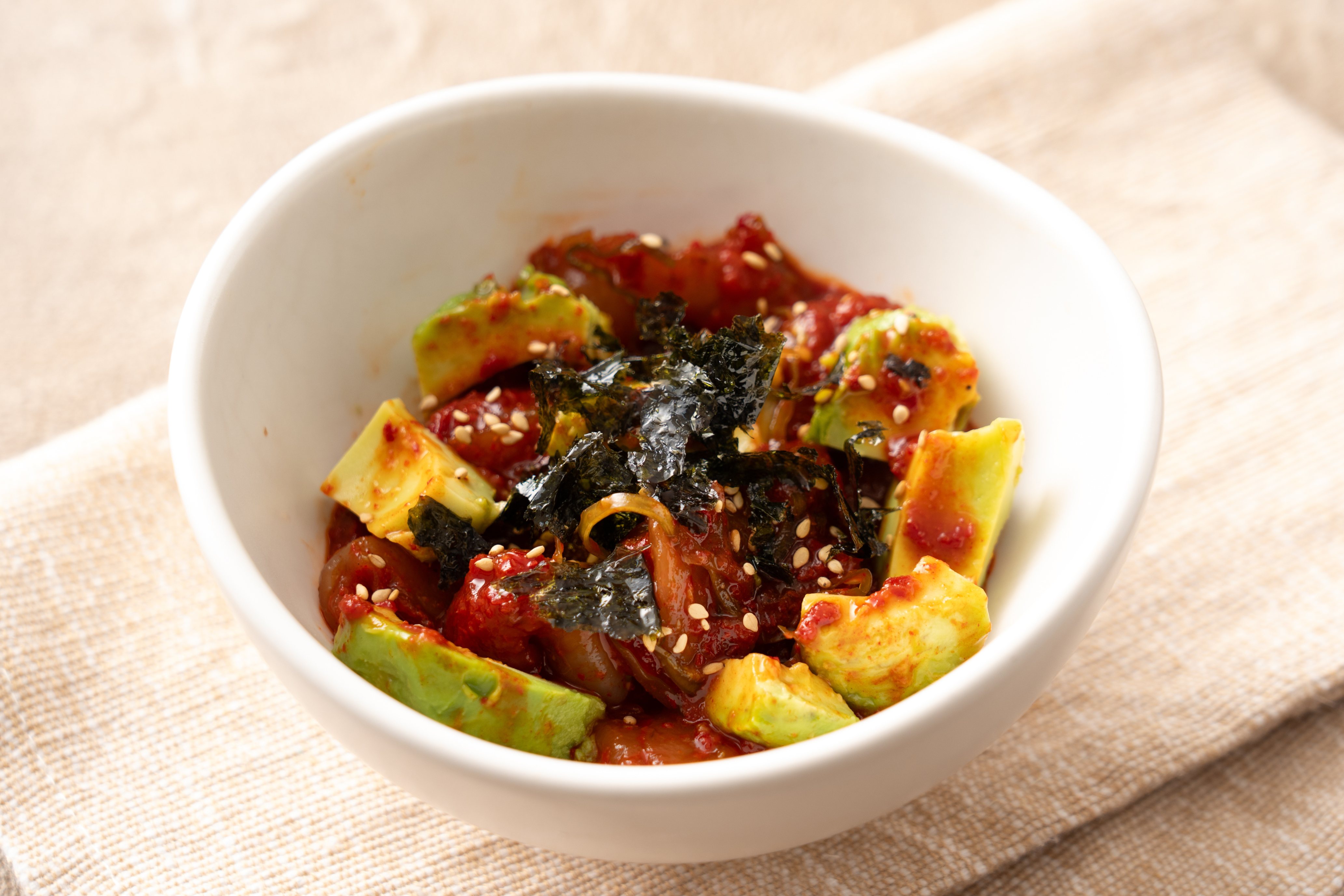 アボカド生海老キムチ