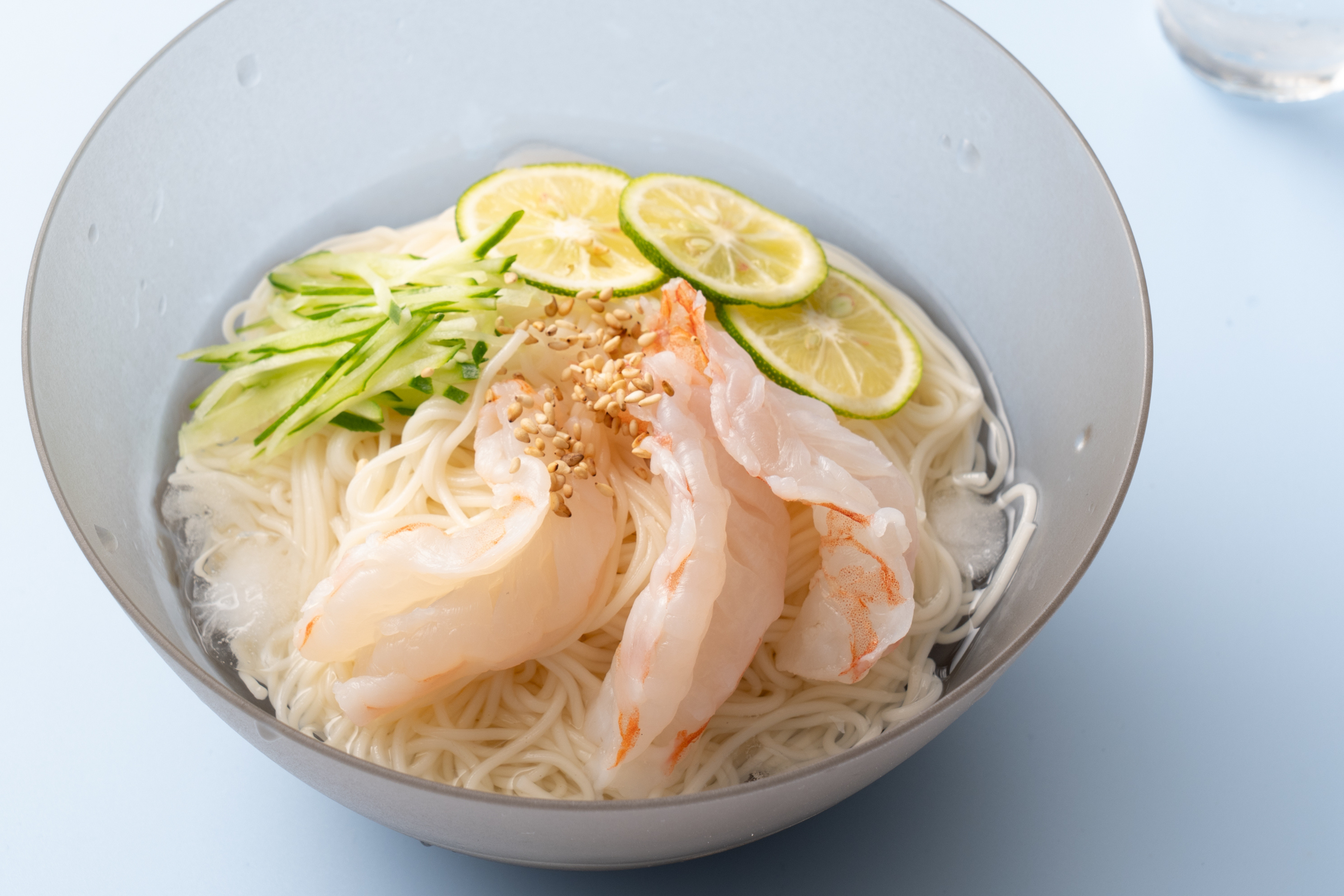 海老乃家の海老だしそうめん