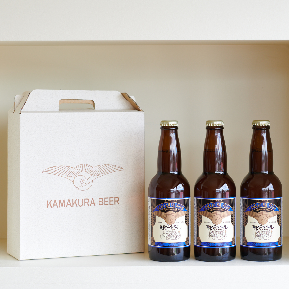 mi-mollet×海老乃家の「大切なひとへ 美味しさのラブレター」ギフトセット 鎌倉ビール 星(ペールエール)