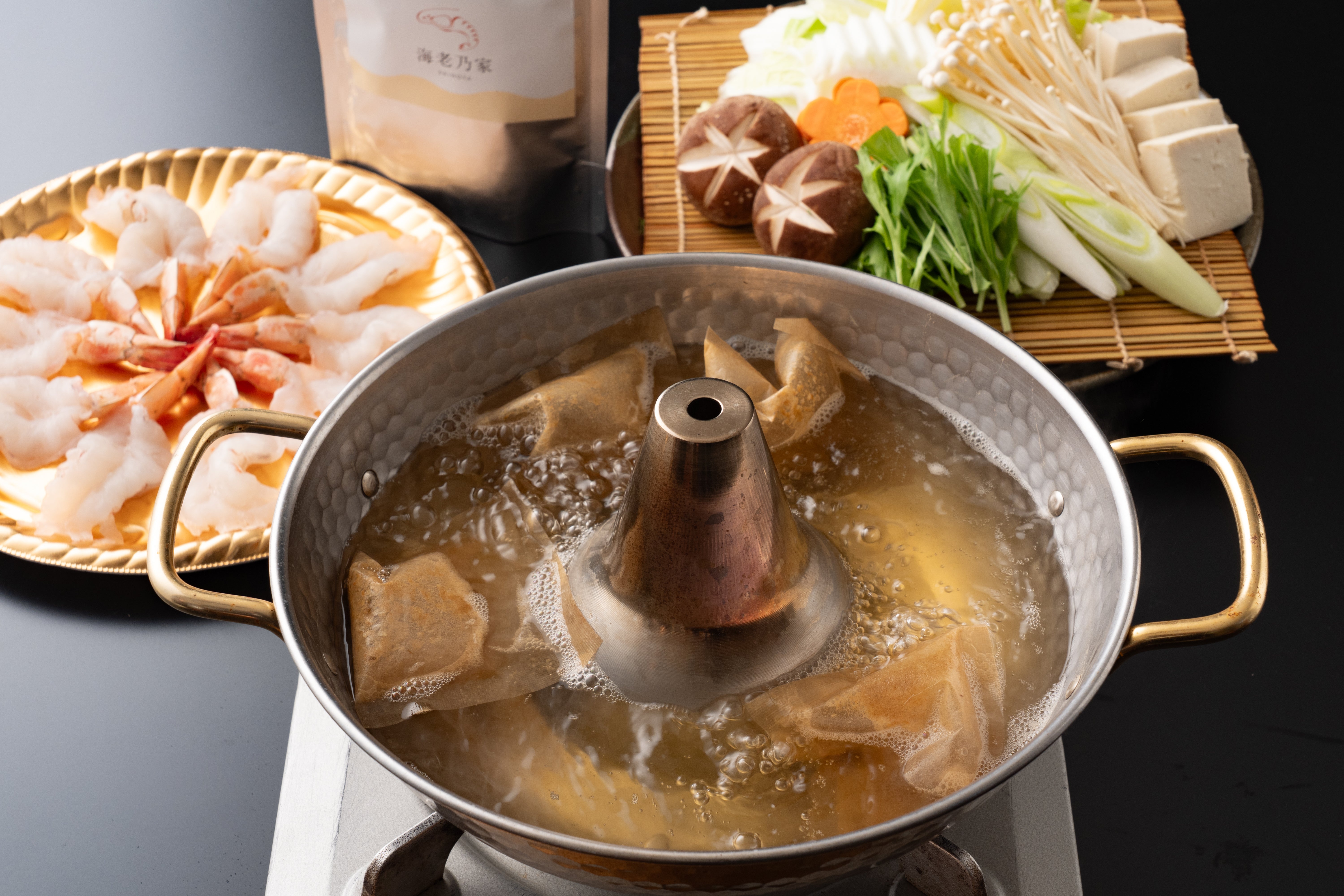 海老の旨み極まる、海老だし